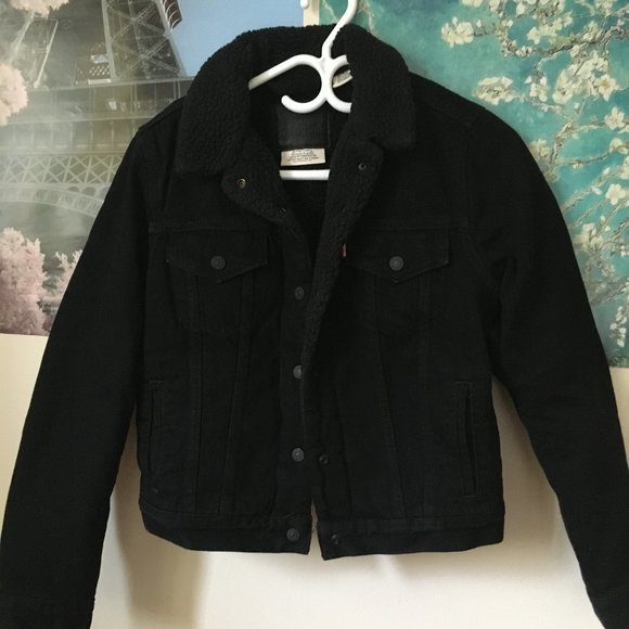 Black denim Levi’s jackets - Picture 5 of 5
